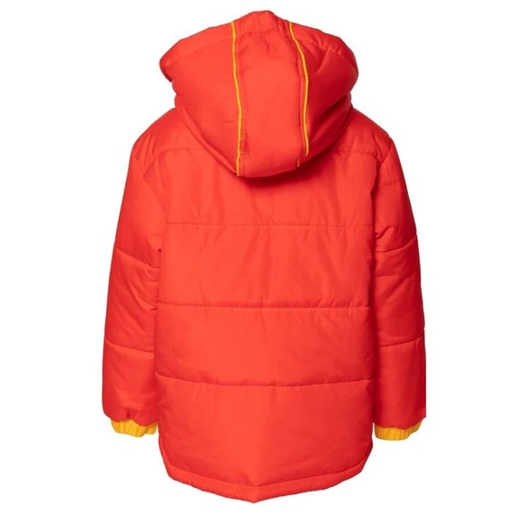 Sesame Street Elmo Jacket 12 Month Red Coat Puffer - Picture 5 of 7